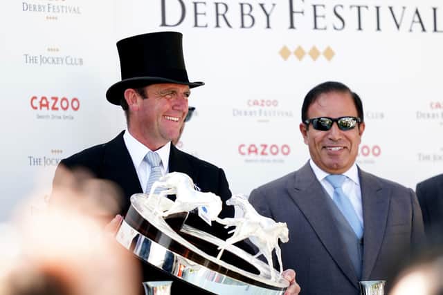 Derby-winning trainer Charlie Appleby (left) is talking up the Royal Ascot prospects of Highland Avenue.