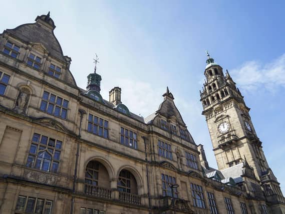 Sheffield town hall.