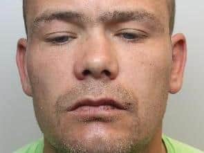 Daniel Bligh, 30, has been jailed for ten years for the violent robbery of Barnsley milkman Pete Watson. Picture: South Yorkshire Police