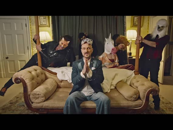 The new James video was shot at Broughton Hall.