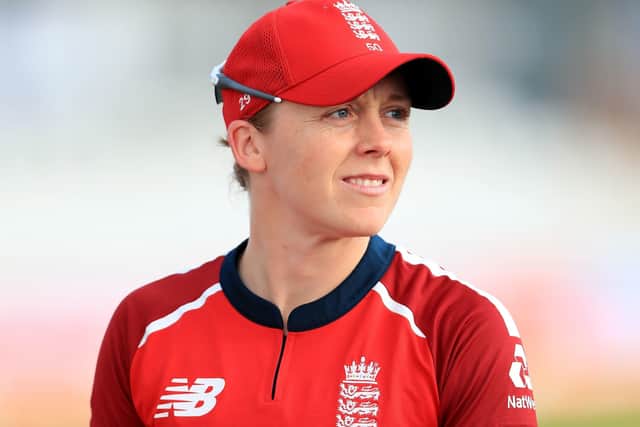 OPTIMISTIC: England captain Heather Knight. Picture: Mike Egerton/PA