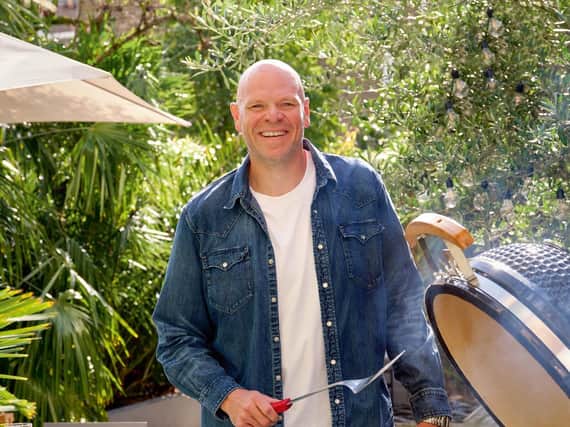 Tom Kerridge has released a new book about barbecue cooking.