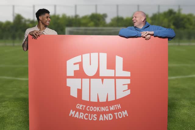 Kerridge has been working on an affordable eating campaign with Marcus Rashford.