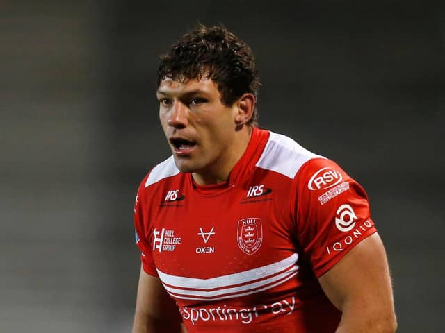 Hull KR's Ryan Hall: Top form. Picture: SWPix