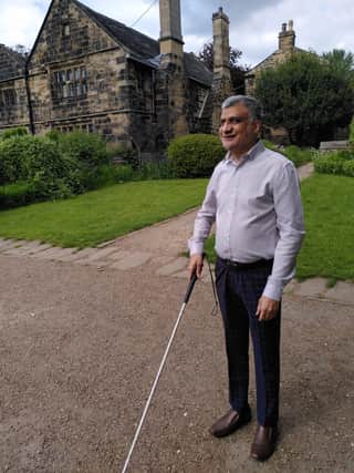 Khalid is walking 13 miles across the Yorkshire Dales for Macmillan