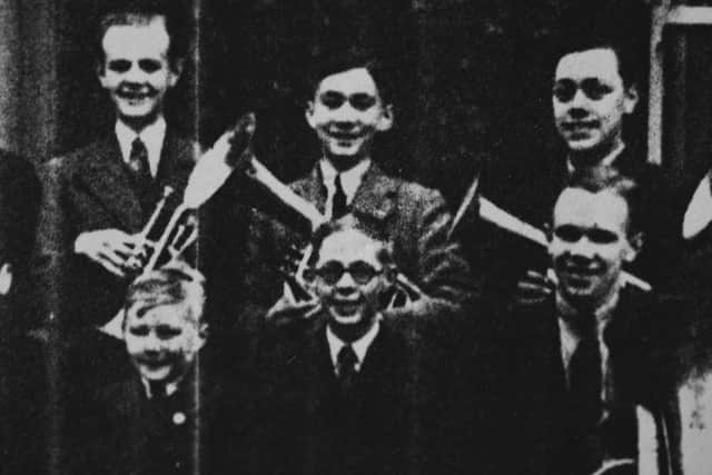 Frank first picked up a brass instrument in his early teens when he was caught being mischievous outside of Lindley band room Picture: Lorne Campbell / Guzelian