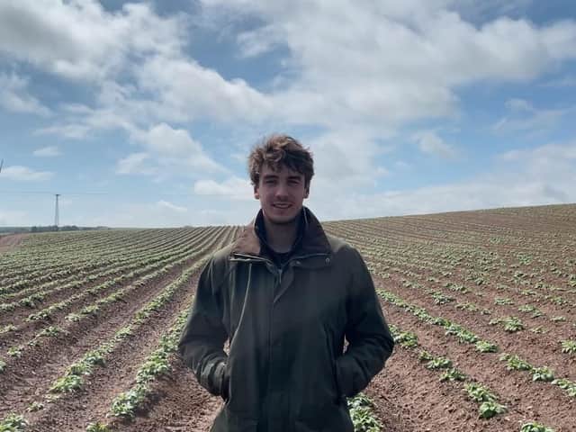 James is bringing regenerative practices to the family farm in Filey