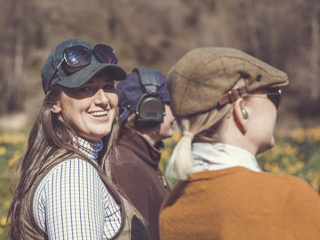 Tania Coxon, on the left, wants to make country pursuits more accessible for women. (Picture: Sam Freeman).