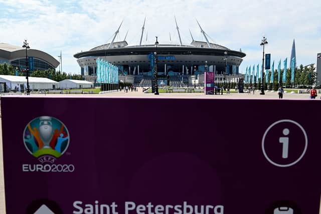 SAINT PETERSBURG STADIUM: Russia will stage seven games, the second most of any country.  Picture: Getty Images.