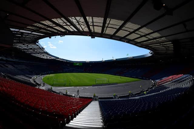 HAMPDEN PARK: England's Group D opponents, Scotland, will play two of their three group games here.  Picture: Getty Images.