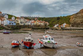 View of Staithes from the harbour on the North Yorkshire coast. Technical details: Fujifilm X-T1 18-55mm lens shot with the exposure 1/500th @ f9, 400 ISO. Picture by Tony Johnson.