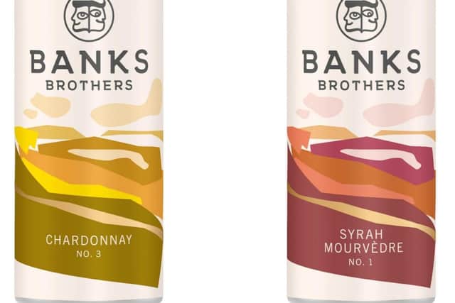 Banks Brothers premium canned wines