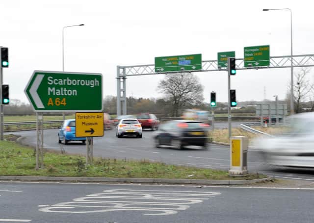 There's much debate and discussion about the upgrading of the A64 between York and Scarborough.