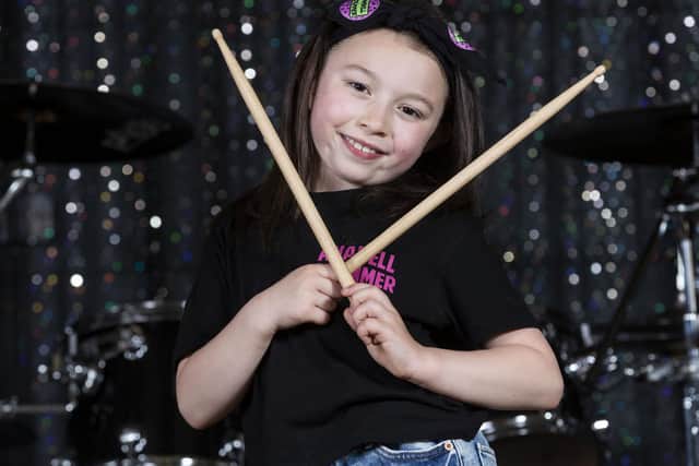 Anabell Tang first wielded drumsticks aged four
