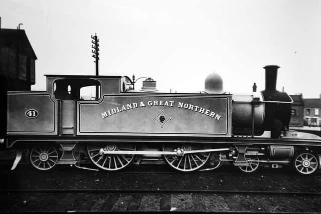 It includes professional side-on images of these engines, which were made in Doncaster