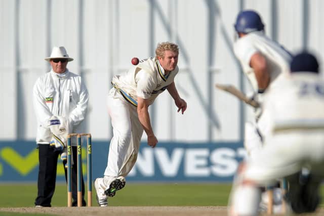 Mr Reliable: 
Matthew Hoggard took nearly 500 wickets in his Yorkshire career.