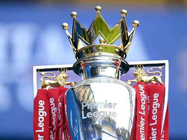 The Premier League trophy: Wages cost clubs 72 per cent of income as they fought for the crown