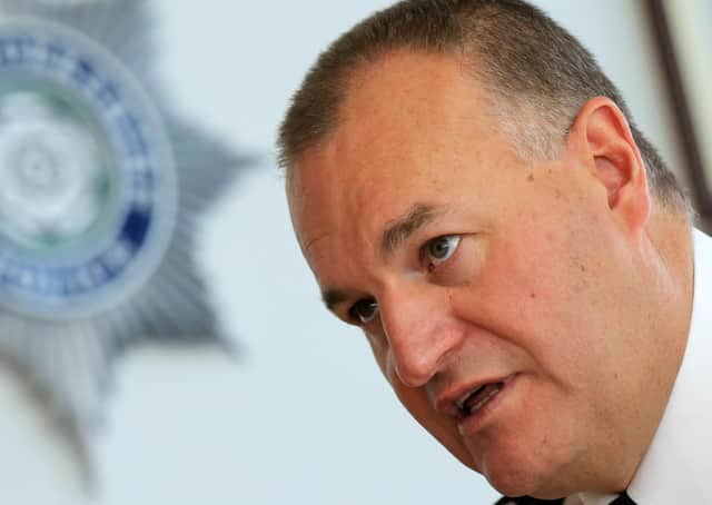 Former chief Constable of South Yorkshire Police Stephen Watson.