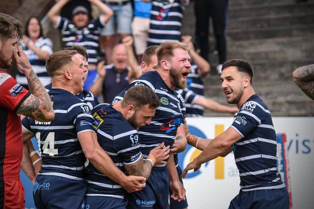 BACK TO WEMBLEY: Featherstone Rovers beat Widnes Vikings to reach their first Wembley final in 38 years. Picture: Dec Hayes Photography.