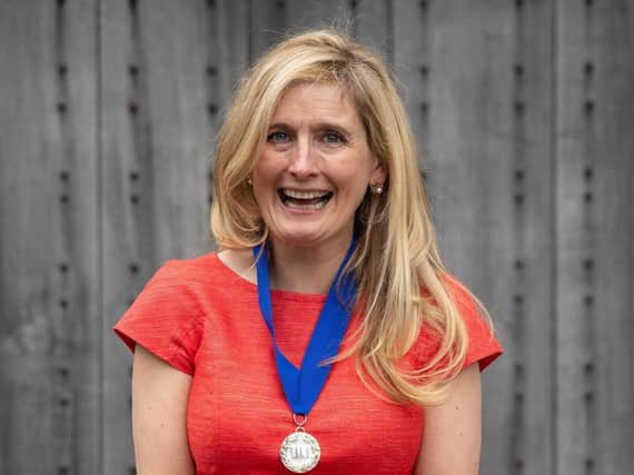 How To Train Your Dragon author Cressida Cowell after being announced as the new Waterstones Children's Laureate at Shakespeare's Globe Theatre, London in 2019. Picture: PA.