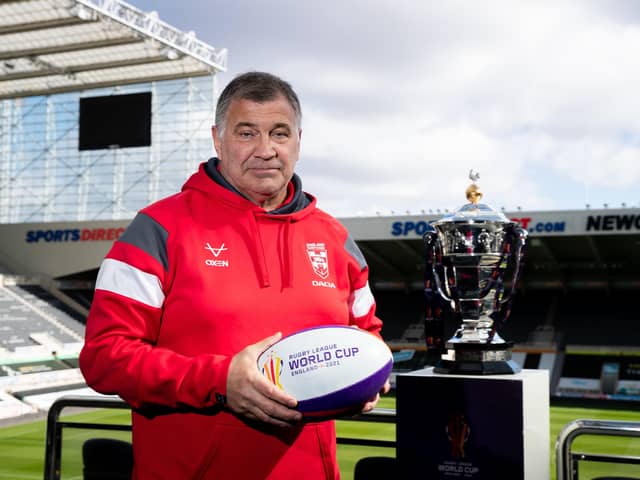 England Rugby League head coach Shaun Wane: Plans again disrupted by covid. Picture: SWPix
