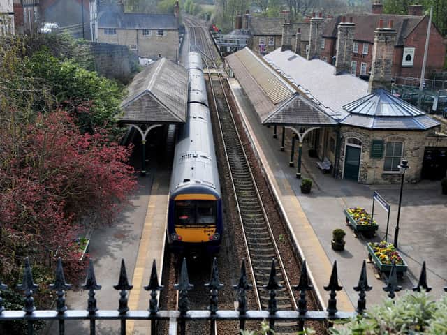 Knaresborough Station on the route between York and Harrogate