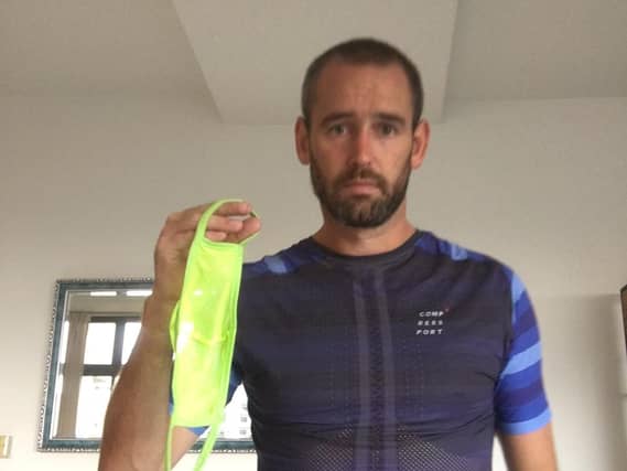 Benjamin Glynn, 39, believes masks are pointless and fail to protect people from contracting Covid-19