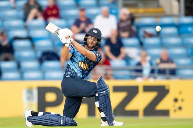 Injury rules out Yorkshire's Dawid Malan against Durham in tonight's Vitality T20 Blast clash at Emerald Headingley. Picture by Allan McKenzie/SWpix.com