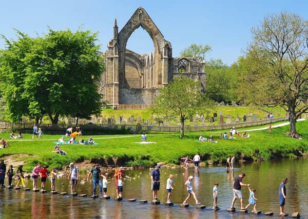Access to Bolton Abbey is proving to be a source of consternation for cyclists.