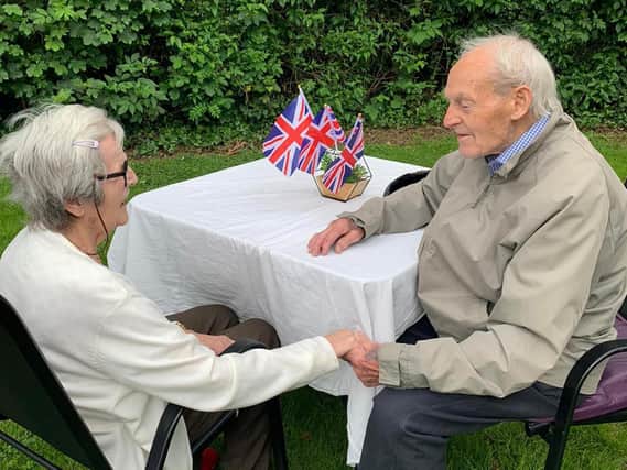 Minnie and Patrick Speed, from Hull, East Yorkshire, who were reunited after being separated for more than a year due to the pandemic
