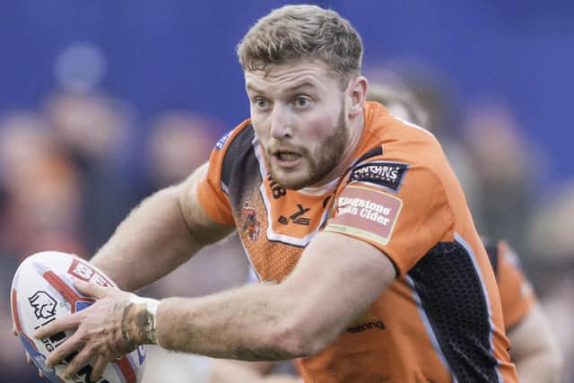 Will Maher playing for Castleford in 2017 (Picture: SWPix.com)