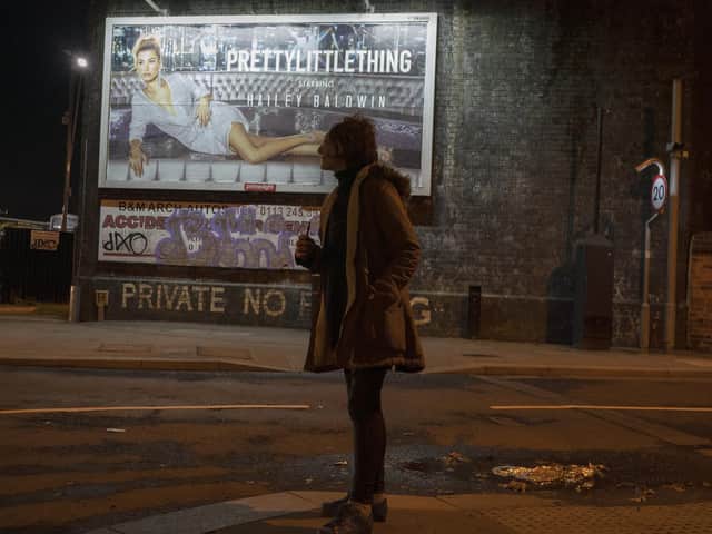 A prostitute waits for a customer on the streets of Holbeck, the only 'managed' zone for prostitution in the UK on November 14, 2018. Picture: Christopher Furlong/Getty