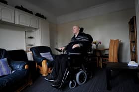 Paul Lamb pictured at his home at Swinnow, Pudsey, in May 2019.
