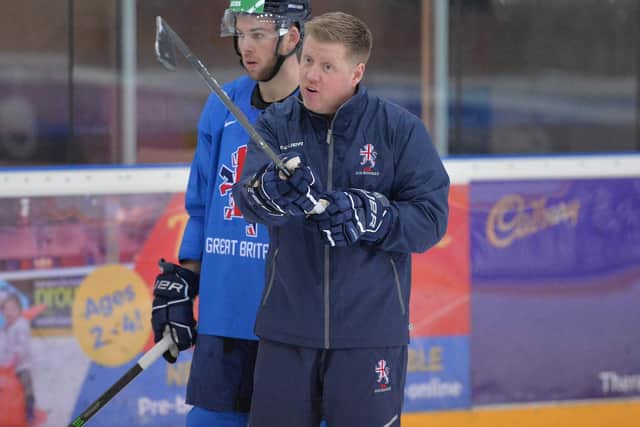 LEAD ROLE: Great Britain head coach Pete Russell believes Liam Kirk has made remarkable progress in the three years since he was first selected for the GB Men's team. Picture: Dean Woolley.