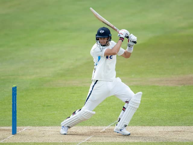 Root's Return: England captain Joe Root is set to feature for Yorkshire Vikings tomorrow. He is one of a number of Engloand batsmen who have struggled for consistency this summer. Picture by Allan McKenzie/SWpix.com
