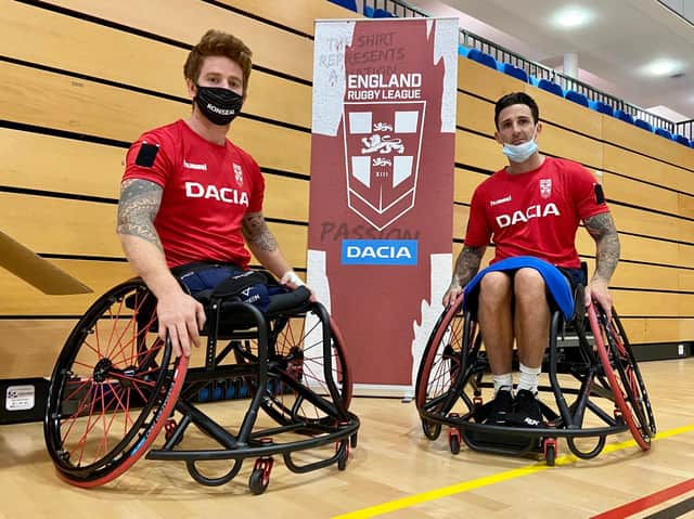 SQUAD NAMED: England Wheelchair Rugby League have named a 10-man squad for next week's international against Wales. Picture courtesy of the RFL.
