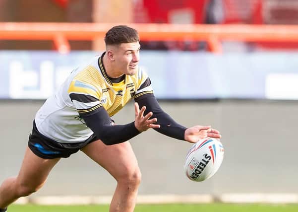 Happy to stay: Castleford Tigers forward Jacques O'Neill. Picture by Allan McKenzie/SWpix.com