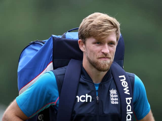 More than a drinks carrier: Martyn Moxon hopes England will give David Willey plenty of action. Picture: PA