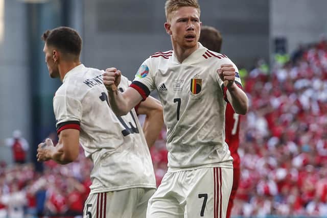 Kevin De Bruyne: Now or never for his Belgian team-mates.