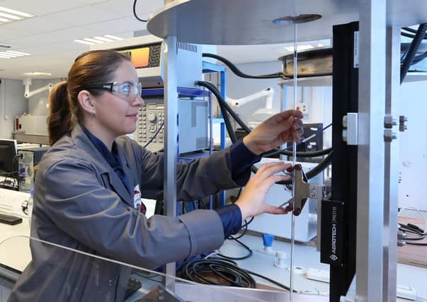 Paula Palade who is helping develop driverless cars. Picture: Jaguar Land Rover