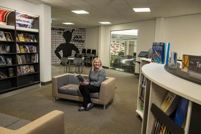 Sharon Collins, Libraries Services Manager in the children's library in the Danum, Doncaster. Picture Tony Johnson
