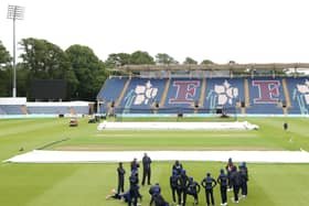 Ready to attract the crowds: Sri Lanka players during the nets session at Sophia Gardens, Cardiff. Picture: PA