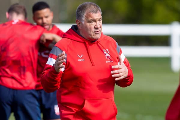 Wait and see: England coach Shaun Wane. Picture by Allan McKenzie/SWpix.com
