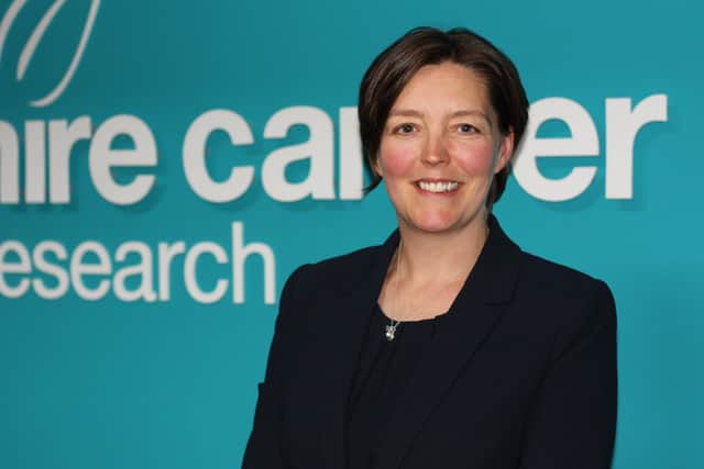 Dr Kathryn Scott is chief executive of Yorkshire Cancer Research.