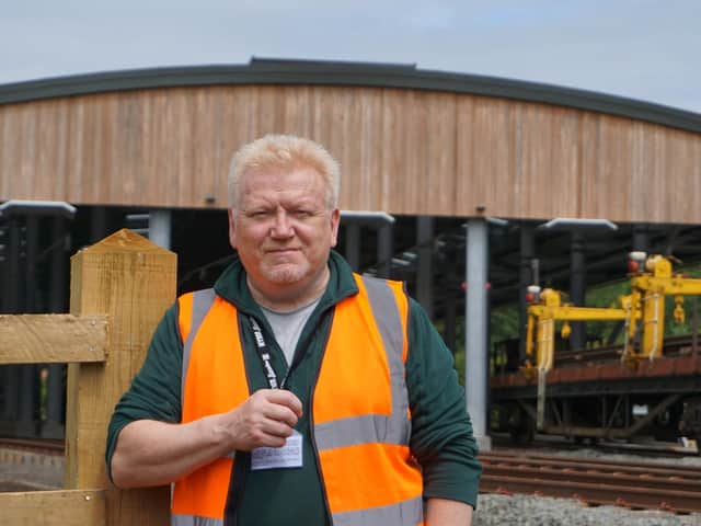 Civil engineer Tim Bruce has come out of retirement to manage the infrastructure at the North Yorkshire Moors Railway