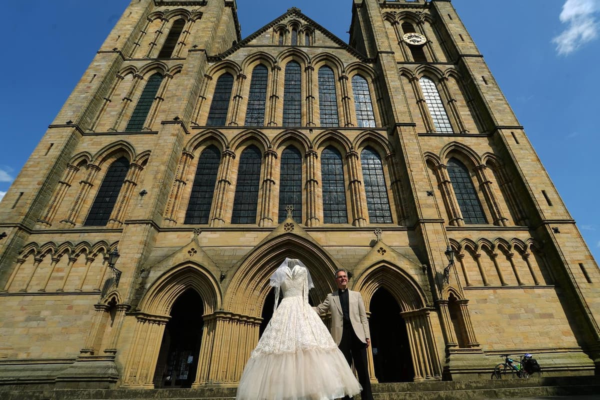 Mystery shrouds Coco Chanel-designed wedding dress at Ripon Cathedral - The  Stray Ferret