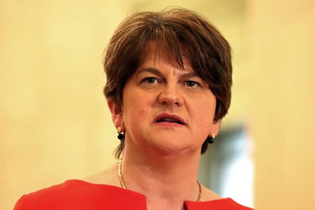Arlene Foster is the First Minister of Northern Ireland.