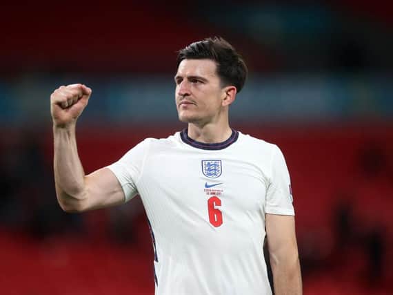 FIT AGAIN: Sheffield-born Harry Maguire cruised through his first football since May 9