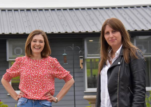 Jennifer Ryder, founder of the Cawthorne Cat Hotel (left) and Launchpad business adviser, Nicole Harte.