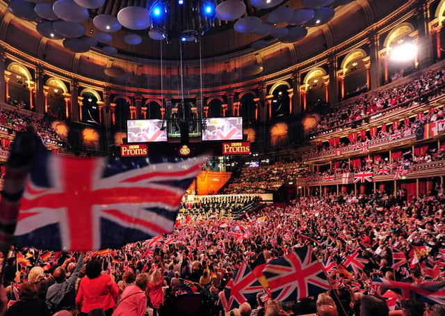 Should these typical scenes at the Last Night of the Proms be replicated in schools this week as part of a One Britain One Nation anthem?